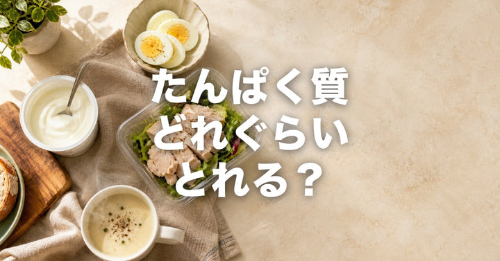 忙しい人のタンパク質摂取術|1日に必要な量を簡単に摂る5つの方法
