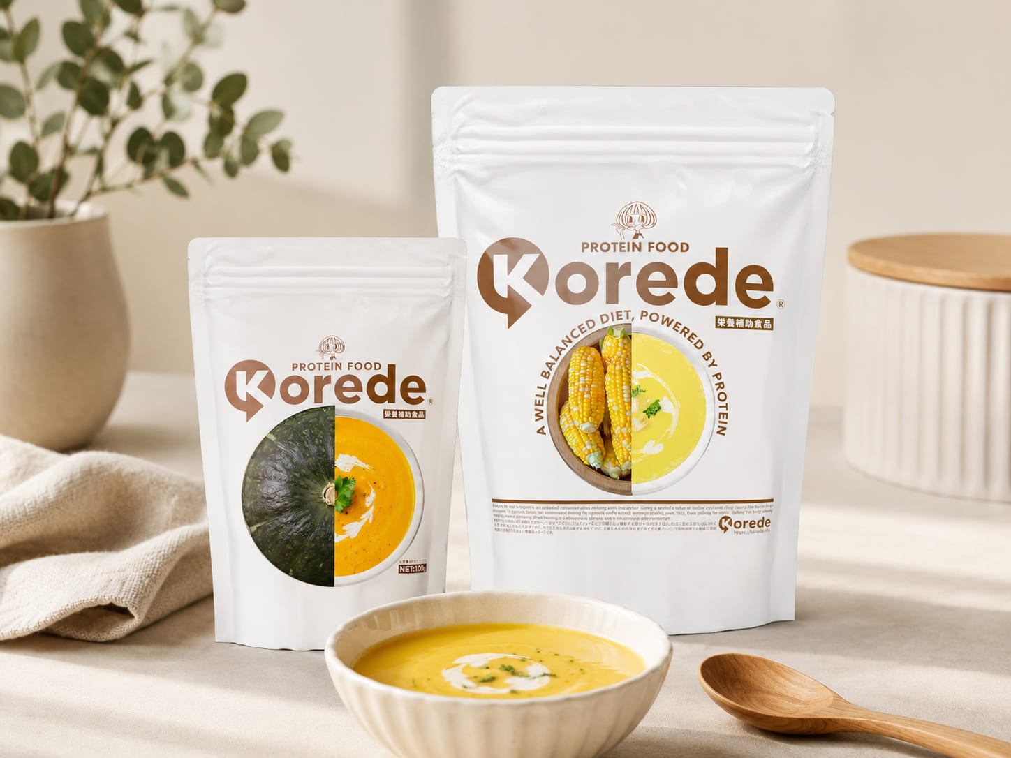 KOREDEのプロテインスープ
