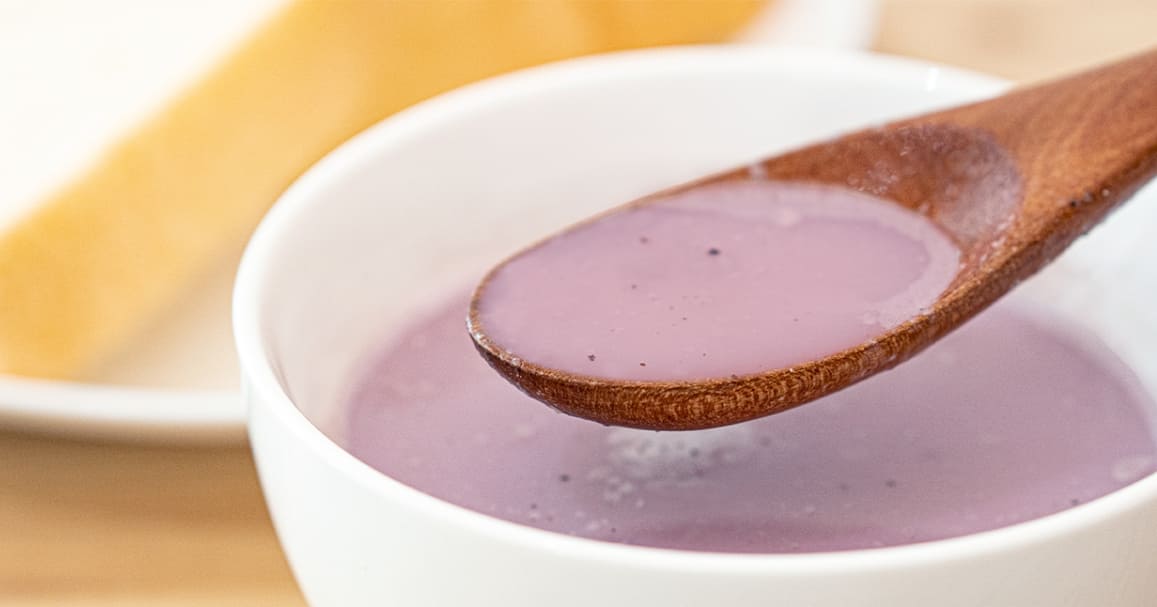 プロテインスープで飲む